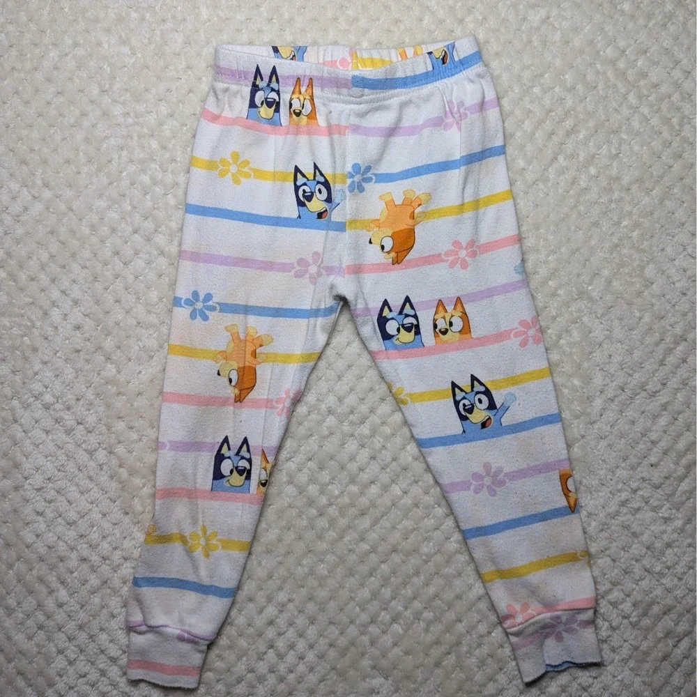 Bluey 2-Piece Pajama Set Short Sleeve‎ Top & Pants Size 3T